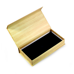 Book shaped paper package box with simple paper insert